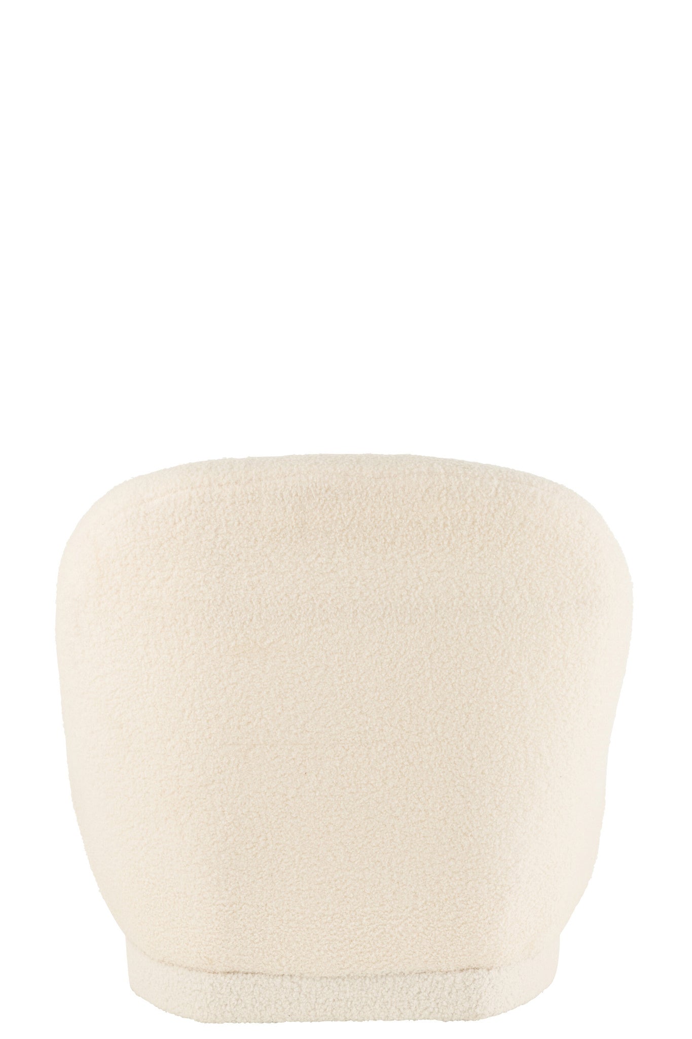Kruk Teddy Bouclé Wit