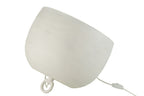 Grote witte metalen lamp