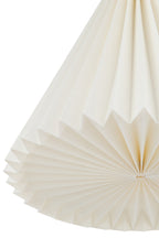 Witte papieren lamp
