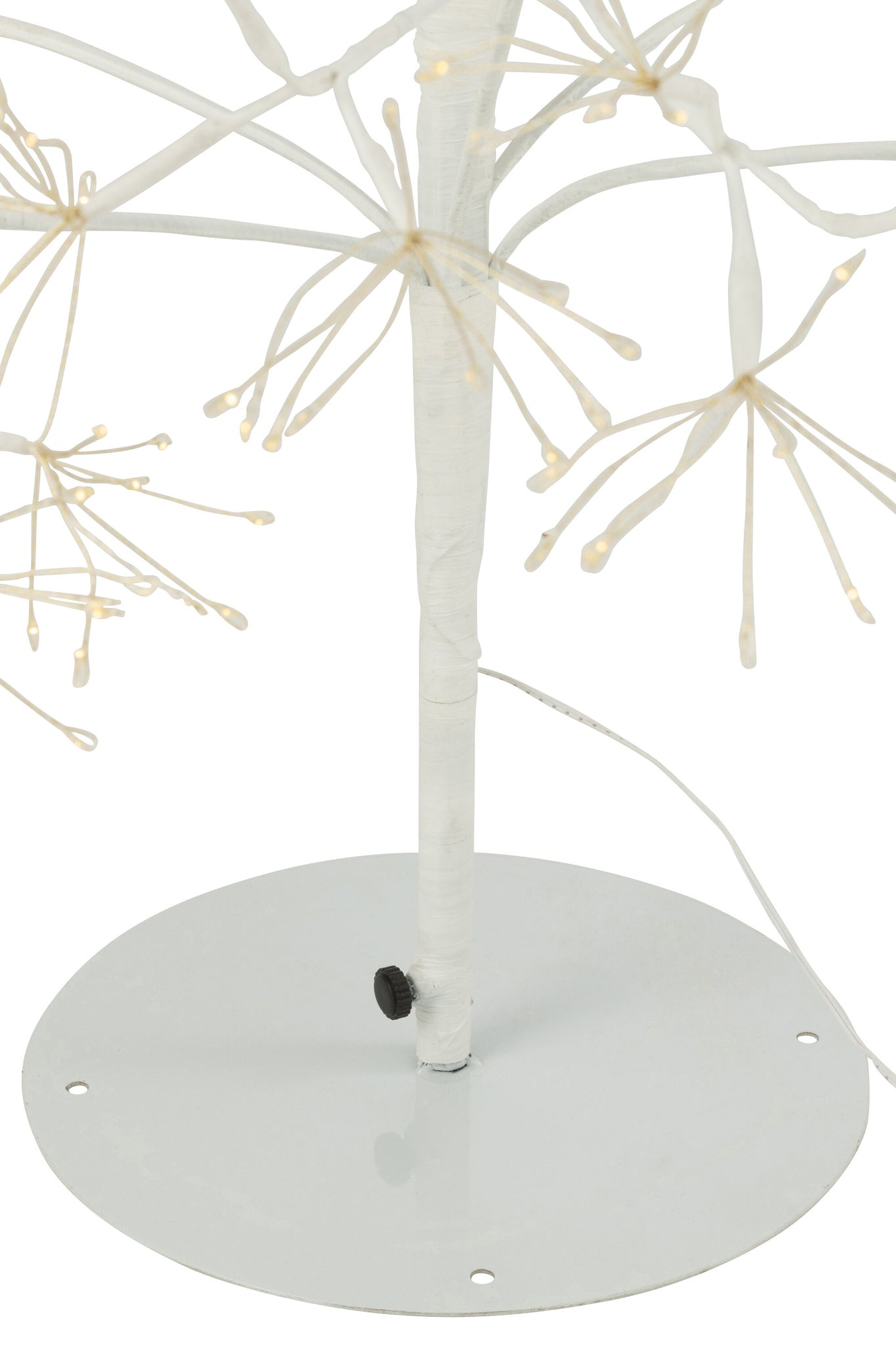 J-LINE BOOM 2700 LED METAAL WIT MIDDELGROOT
