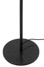 Vloerlamp Metaal/Marmer Zwart