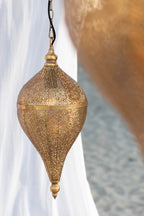 J-LINE HANGLAMP DROP METAAL GOUD SMALL