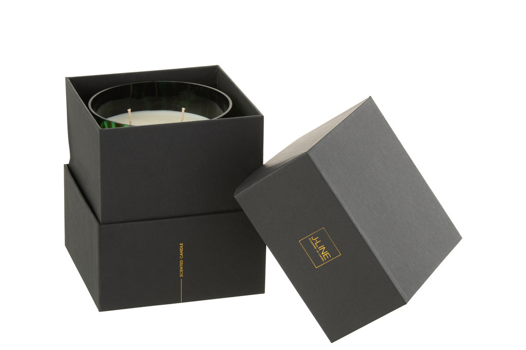 J-Line Geurkaars Noa Sandalwood Zwart/Goud Medium-68h