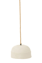 HanJ-LINE HANGLAMP CUP PAPIER-MÂCHÉ WIT LARGEging Lamp Cup Paper Mache White Large
