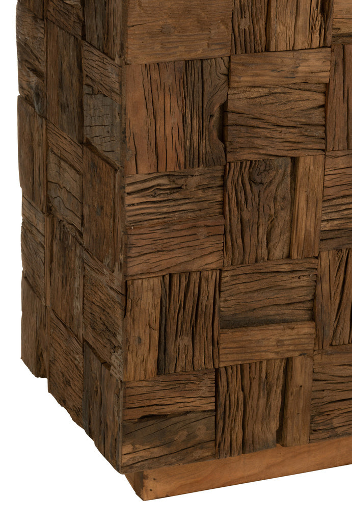 J-LINE CONSOLE WOODY WOOD NATURAL