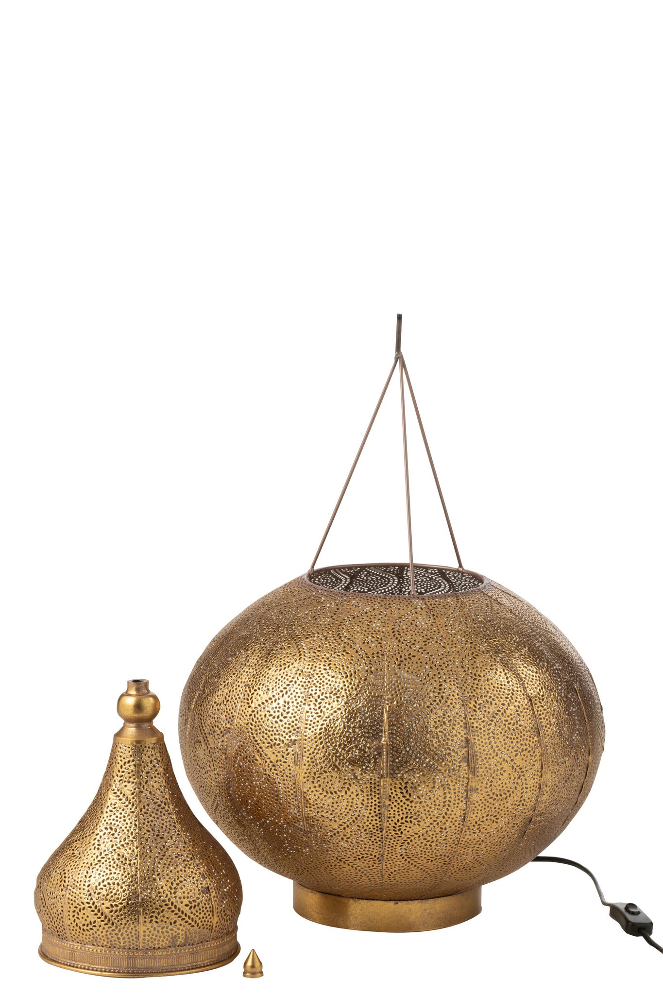 Lamp Aladin Metaal Goud Klein
