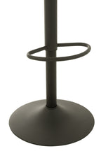 J-LINE BARKRUK – HOUT/METAAL – BRUIN/ZWART – INDUSTRIEEL DESIGN