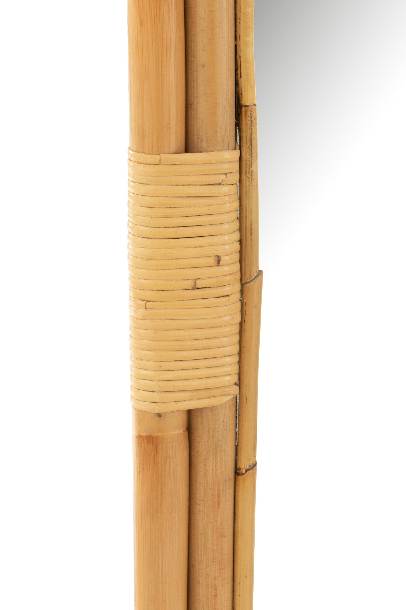 Spiegelladder Rotan Naturel
