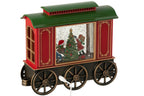 J-LINE TREIN MET LED-VERLICHTING + MUZIEK KERSTMAN PLASTIC MULTICOLOR