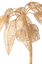 Vloerlamp Kokospalm Rietvlechtwerk Naturel Klein