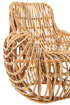 Stoel Ana Rattan Naturel