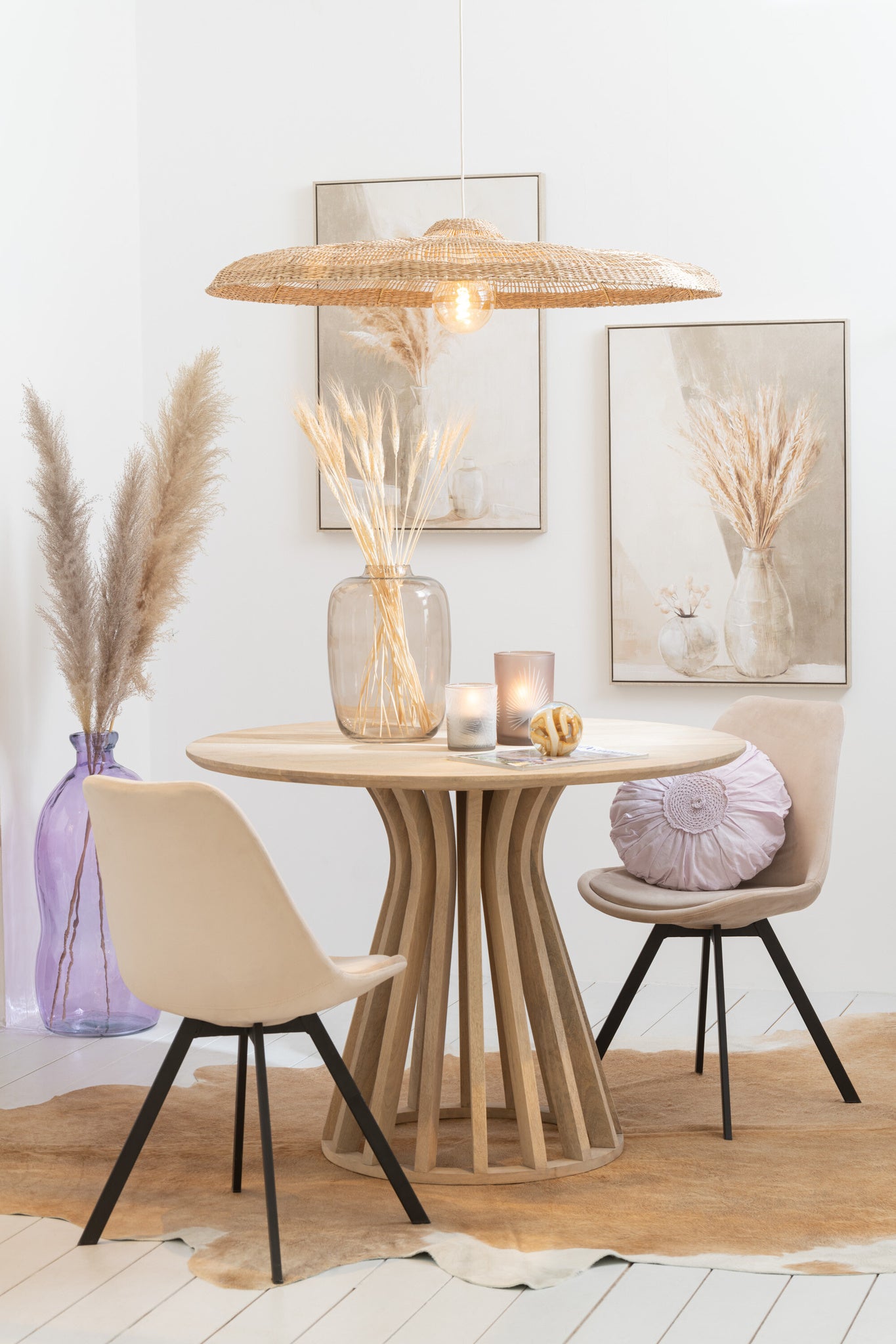 Tafel Eli mangohout naturel