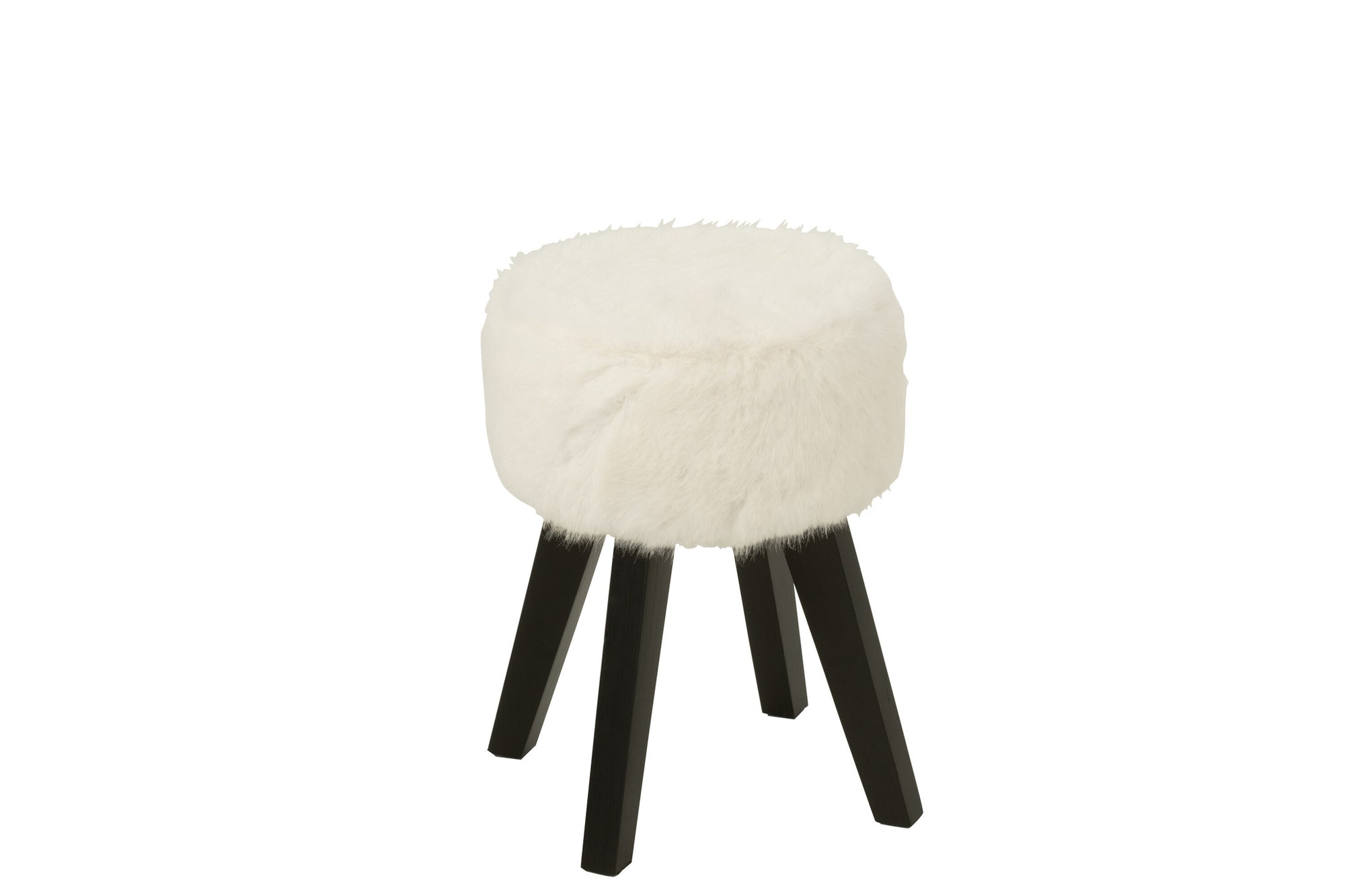 Bontkruk met witte houten poten