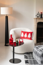 Loungestoel Universe, schuim/stof, wit
