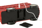 J-LINE BUS LED + MUZIEK KERSTMAN PLASTIC MULTICOLOR
