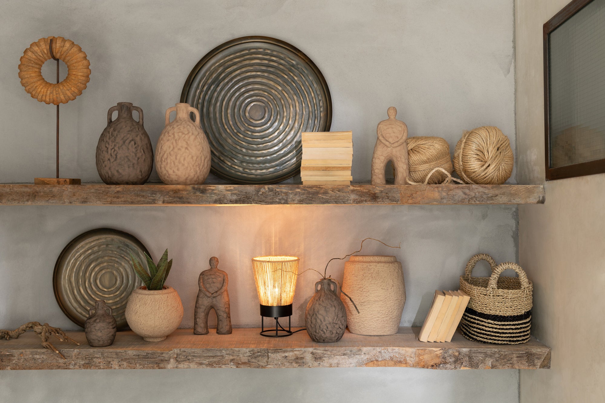 Lamp Nina Jute Beige