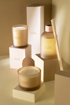 J-Line  Scented Candle Accords Essentiels Oranger Ensoleillé-38H