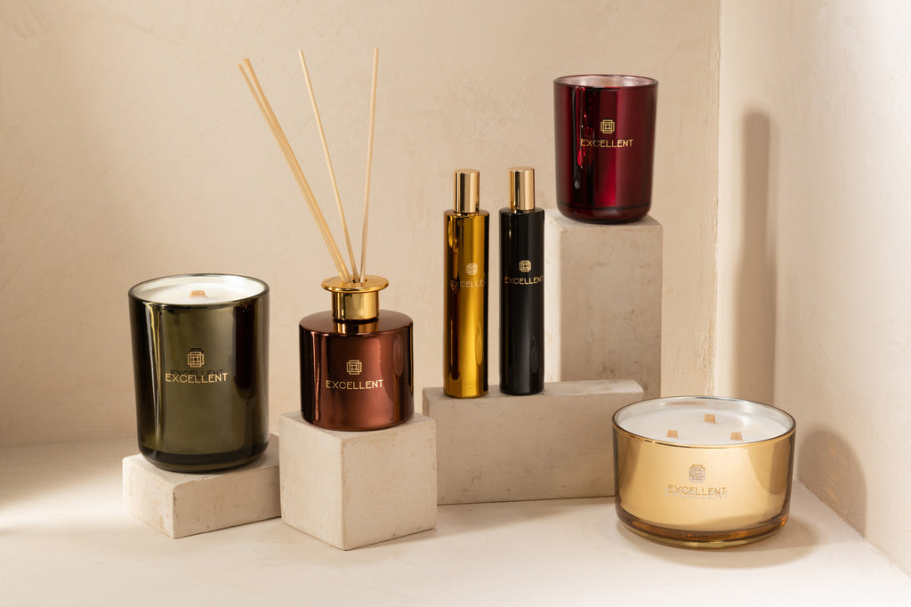J-Line Home Fragrance Excellent Golden Honey Ochre 
