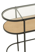 Console IJzer Natuurlijk/Zwart