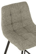 J-LINE BARKRUK STEPHANE – TEXTIEL/METAAL – GRIJS/ZWART – 95 CM