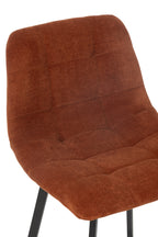 Barstoel Kent Metaal/Polyester Roest