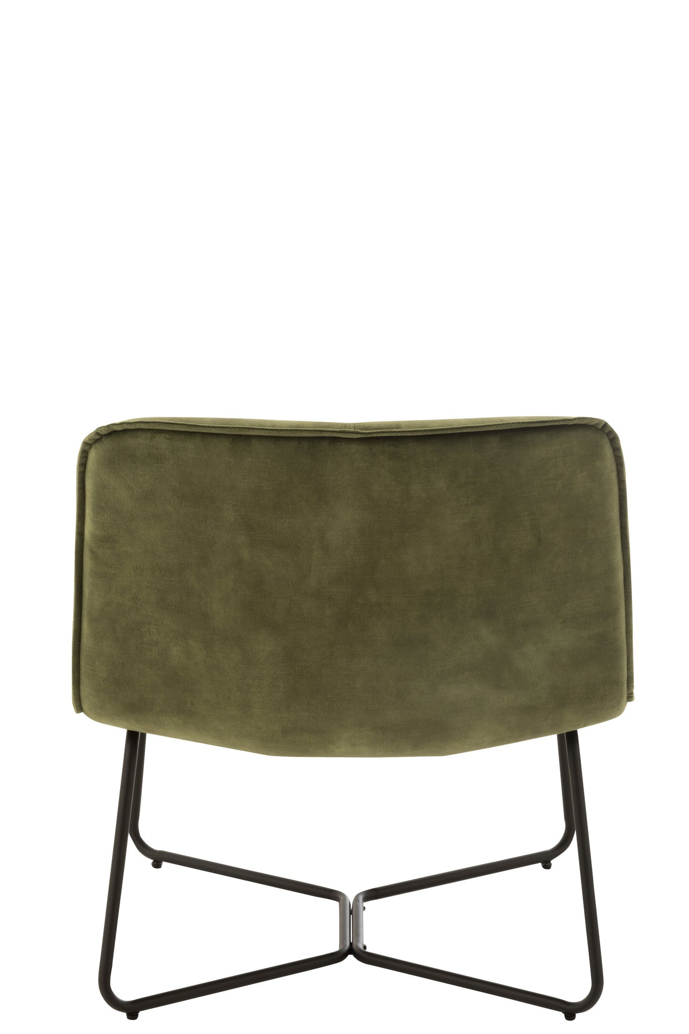 Loungestoel Isabel Metaal/Textiel Groen