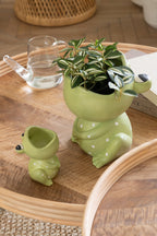 J-LINE SET VAN 3 RONDE SALONTAFELS MANGOHOUT NATUREL