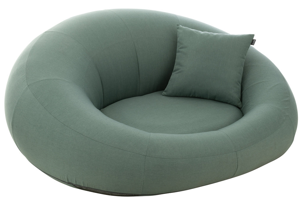J-LINE MATRAS DONUT – POLYPROPYLEEN GROEN