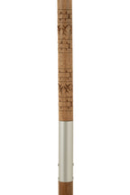 J-LINE PARASOL TASSELS COTTON/WOOD BLACK LARGE