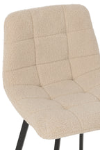 Barkruk Kent Metaal/Polyester Wit