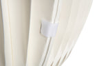 Bartafel Opvouwbaar Papier Gebroken Wit