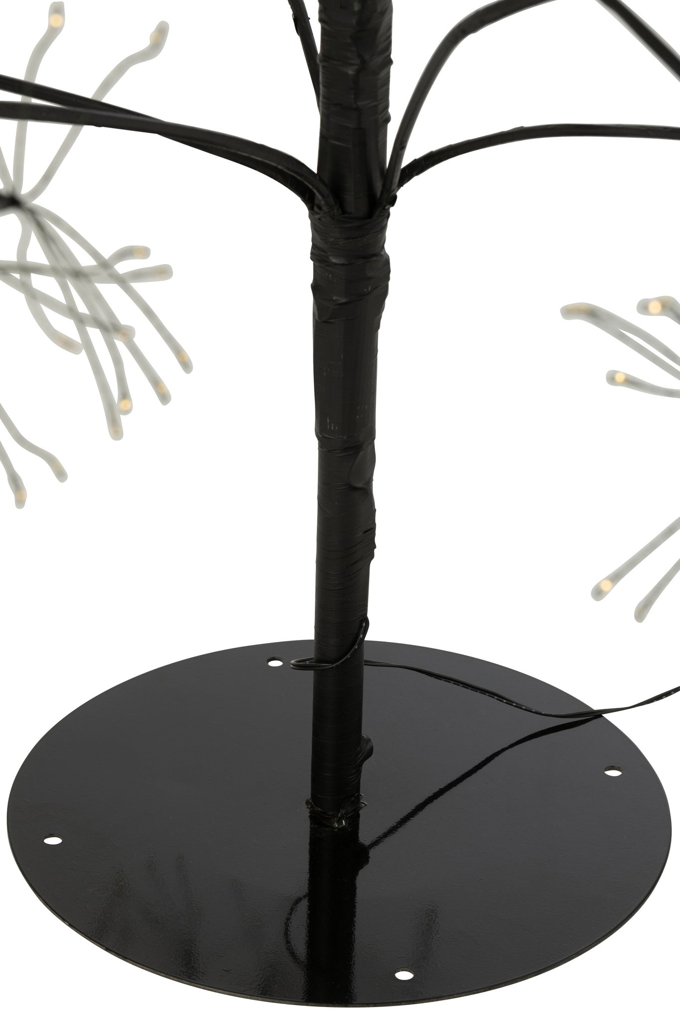 J-LINE BOOM 3000 LED METAAL ZWART GROOT