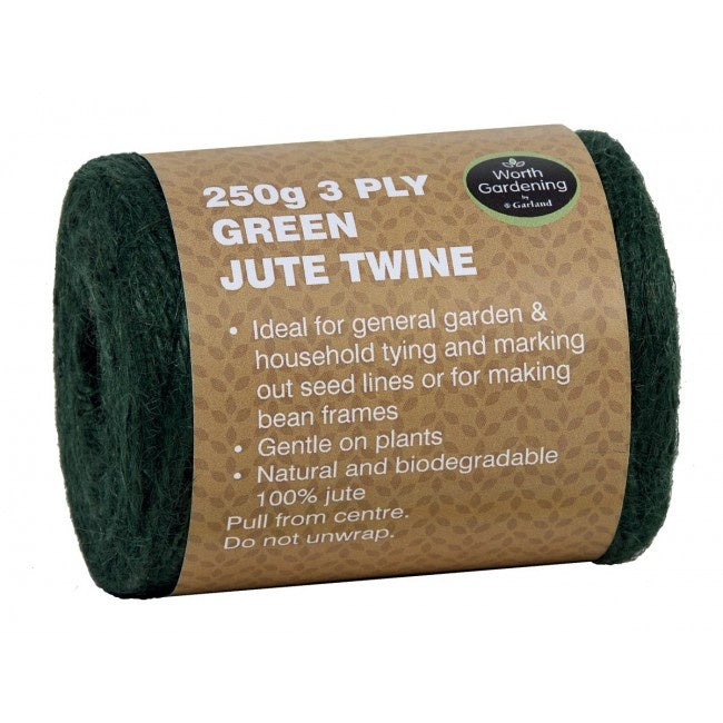3 PLY GROEN JUTE TOUW 250 GRAM